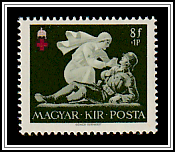Red Cross Nurse Caring for a Wounded Soldier