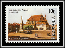 Central Square in Cluj in 1830