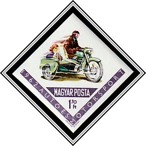 Motorcycle Rider with Sidecar