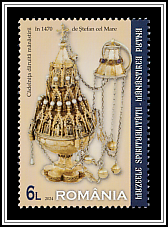Censer Given by Stephen the Great on April 12, 1470
