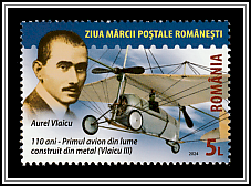 Aurel Vlaicu Flying First Romanian-made Aircraft
