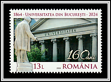University Palace, Statue of Ion Heliade Rădulescu