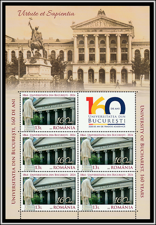 University Palace, Statue of Ion Heliade Rădulescu
