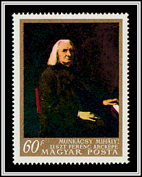 Portrait of Franz Liszt, Munkácsy Mihály