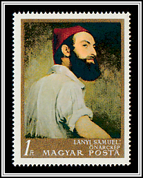 Self-portrait, Lányi Sámuel