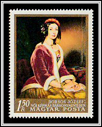 Portrait of a Lady in a Velvet Jacket, Borsos József