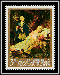 Louis XV and Madame du Barry, Benczúr Gyula