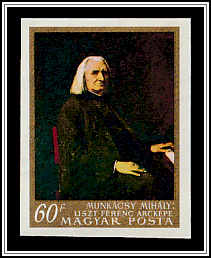 Portrait of Franz Liszt, Munkácsy Mihály