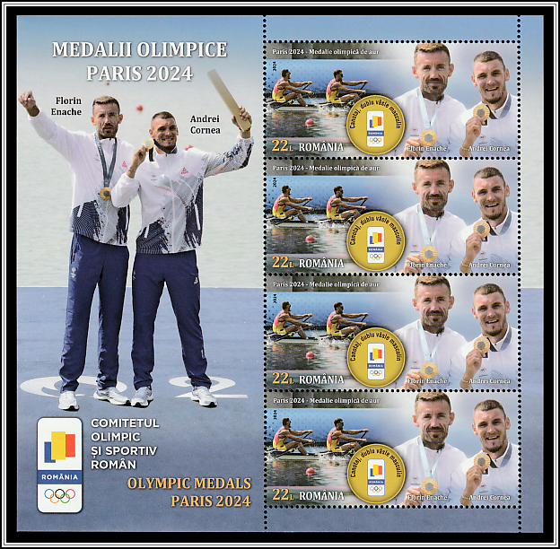 Florian Enache and Andrei Cornea, Rowing Gold