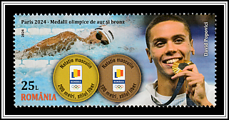 David Popovici, Swimming Gold and Bronze Medals