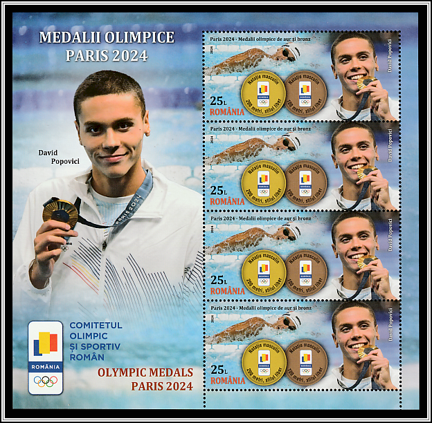 David Popovici, Swimming Gold and Bronze Medals