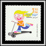 Girl on Scooter