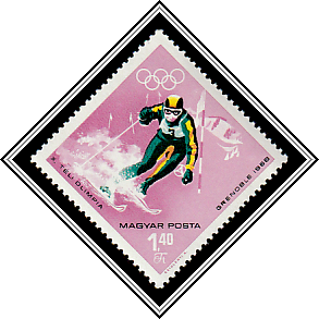 Slalom Skiing