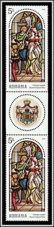 Bridal Procession Coat of Arms Gutter