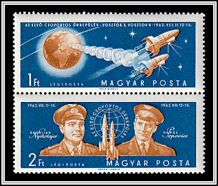 Vostok 3 & 4 / Cosmonauts Nikolayev and Popovich