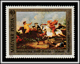 Battle Between Kuruc (Hungarian Insurgents) and Habsburgs; artist unknown