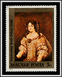 Zrínyi Ilona, Mother of the Prince; artist unknown