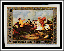 Battle Between Kuruc (Hungarian Insurgents) and Habsburgs; artist unknown