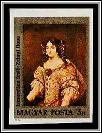 Zrínyi Ilona, Mother of the Prince; artist unknown