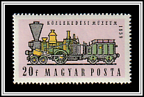 One of Hungary's First Locomotives