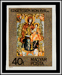 Icon from Szigetcsép (18th century)