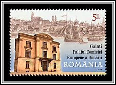 Palace of the European Commission of the Danube in Galați
