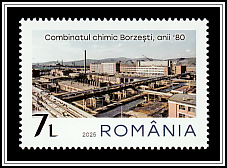 Borzești Chemical Plant in the 1980s