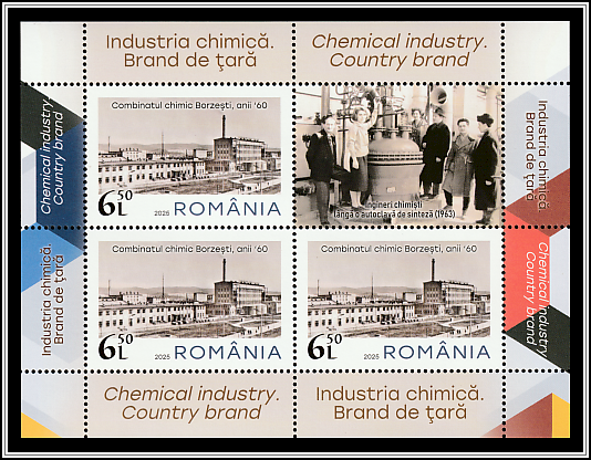 Borzești Chemical Plant in the 1960s