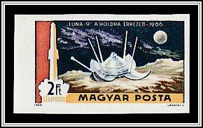 Luna 9 on the Moon (1966)