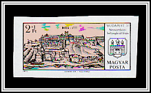 View of Buda, 1777, City Coat of Arms