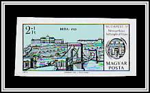 View of Buda, 1850, City Coat of Arms