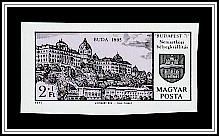 View of Buda, 1895, City Coat of Arms