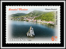 Danube Gorge and Baba Caia Rock