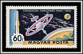 Space Station Plan, Konstantin Tsiolkovsky (1903)
