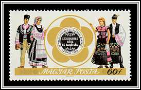 Bulgarian & Hungarian Couples, Festival Emblem