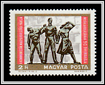 Figures from the <i>Workers'</i> <i>Pantheon</i> by Olcsai-Kiss Zoltán