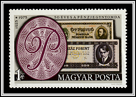 5 Pengö Banknote from 1925, 500 Forint Banknote from 1975