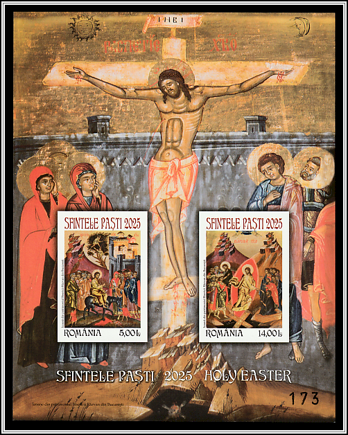Entry into Jerusalem, The Resurrection; Icona from the Răzvan Church, Bucharest