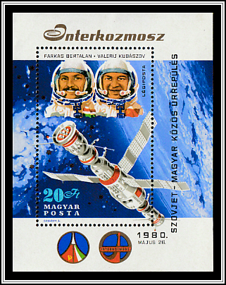 Valery Kubasov, Farkas Bertalan, and Salyut 6