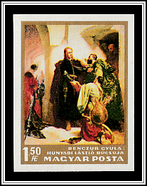 Farewell of Hunyadi László; Benczúr Gyula