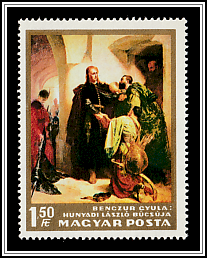 Farewell of Hunyadi László; Benczúr Gyula