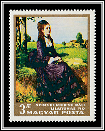 The Lady in Purple; Szinyei Merse Pál