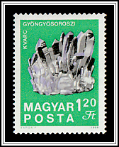 Quartz Crystals from Gyöngyösoroszi
