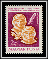 Pavel Belyayev and Alexei Leonov