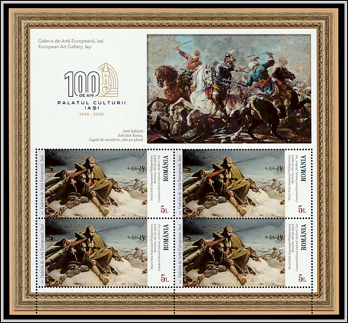 Berezina, Henri Felix Emmanuel Philippoteaux / Cavalry Fight, Salvator Rosa