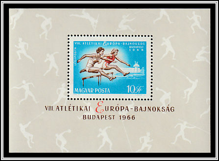 Hurdlers; Ferihegy Airport; Ilyushin Il-18 Sircraft