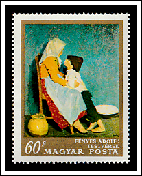 Brother and Sister; Fényes Adolf