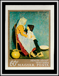 Brother and Sister; Fényes Adolf