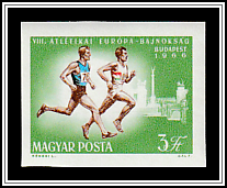 Long Distance Runners; Millennium Monument in Heroes' Square