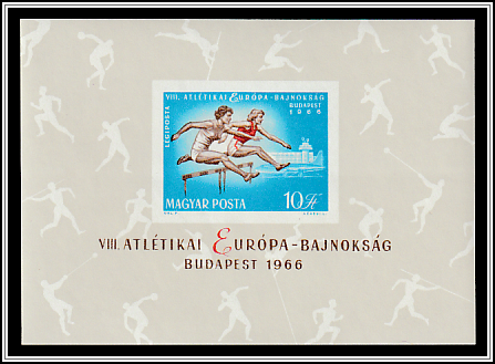 Hurdlers; Ferihegy Airport; Ilyushin Il-18 Sircraft